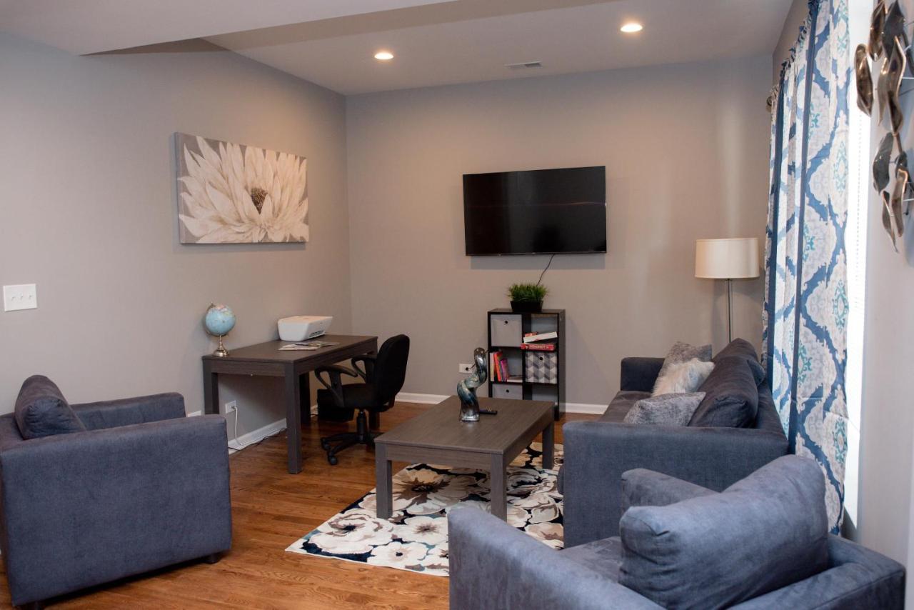Luxurious Stay At Modern Apartment With Self Check-In Mins Frm Downtown Chicago Eksteriør billede